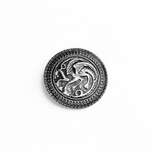 Vintage Game Of Thrones Brooch Song of Ice and Fire Badge Brooch Pin Family Badge Brooch