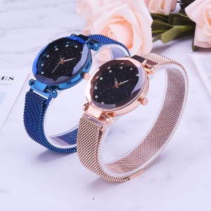 New Style Women Romantic Starry Sky Wrist Watch Fashionable wrist strap geneva quartz luxury women watch