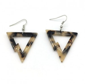 Custom Fashion Acrylic Geometry Triangle Drop Earrings For Women Most Popular Products