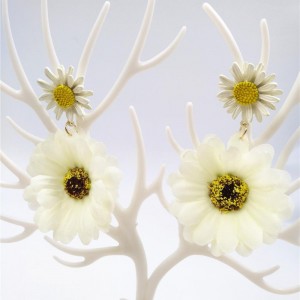 Newest Bridal Daisy Earring Women Flower Earring For Gift