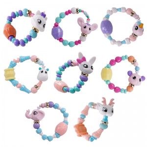 Hot Sale Custom Handmade DIY Twisty Animal Pet Beads Magical Toy Bracelet For Kids