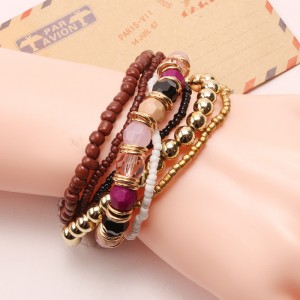 Bohemian National Wind Bracelet Beizhu Elastic Bracelet