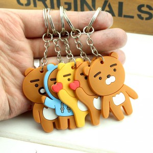 New Wenzhe Cartoon PVC key Chain