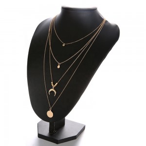 High Quality Multilayer Pendant Clavicle Gold Chain Necklaces