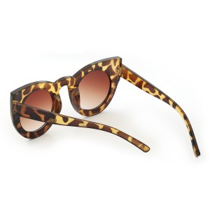 WENZHE Fashion Tortoise Acrylic Frame Ladies Custom Sunglass