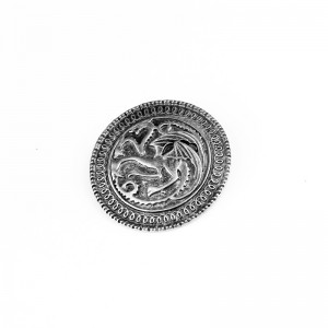 Vintage Game Of Thrones Brooch Song of Ice and Fire Badge Brooch Pin Family Badge Brooch