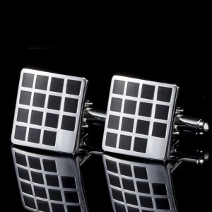 Business Metal Cufflinks Men’s Square Round Shirt Cuffs