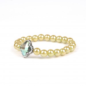 Hot-sales woman stone wrap bead bangle wholesale multilayer bracelet for women