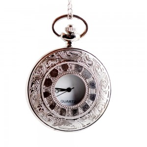 Best Quality Pastoral style retro Roman pocket watch with chain