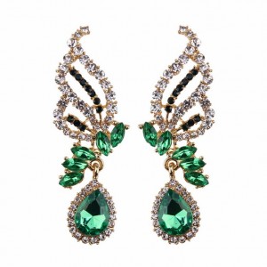 Hot Sale New Products Crystal Butterfly Earrings Trend Women Earring