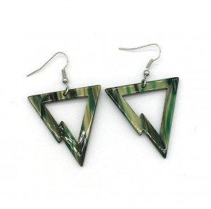 Custom Fashion Acrylic Geometry Triangle Drop Earrings For Women Most Popular Products