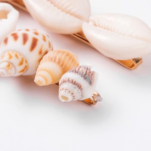 WENZHE Latest Fashion Sea Beach Style Pearl Shell Hairpin Sets