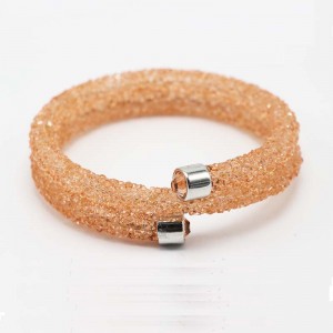 Popular Ladies Jewelry Bride Multilayer Crystal Bracelet