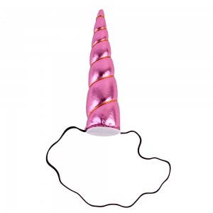 Factory Rainbow Baby Girls Unicorn headband Birthday Party Princess Unicorn Horn Hairband