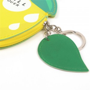 WENZHE Cute Cartoon Fresh Fruit Design PU Mini Wallet Purse