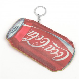 WENZHE PU Cola Bottle Shaped Ladies Fancy Coin Purses
