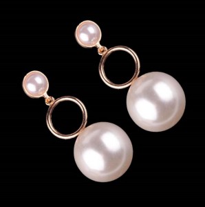 Most popular wholesale exquisite girl jewelry decorative pearl earrings