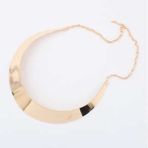 European and American jewelry punk fashion metal exaggerated necklace collar