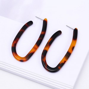 Wholesale Fashion Korea Style Jewelry U-shaped Acrylic Earrings