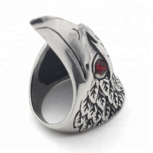 WenZhe Eagle Head Jewelry New Design Fashion Stainless Steel Ring