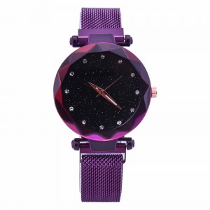 New Style Women Romantic Starry Sky Wrist Watch Fashionable wrist strap geneva quartz luxury women watch