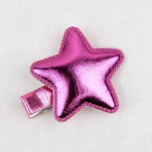 Hair decorative hair accessories fancy girls star hair clips wholesale