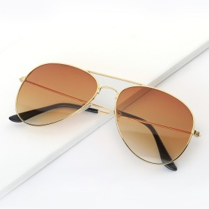 WENZHE Factory Wholesale Women Fashion Eyewear Metal Unisex Sunglasses