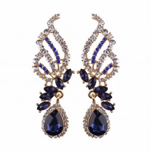 Hot Sale New Products Crystal Butterfly Earrings Trend Women Earring