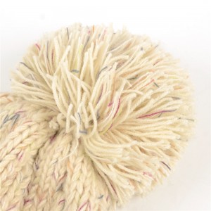 WENZHE New Arrivals Women Warm Solid Color Hats Custom Winter Wool Hat