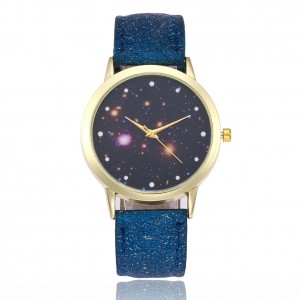 Latest Women Bright Star Galaxy Watch Unisex Men Wrist Watch Starry Sky Wrist Watch