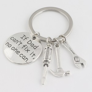 Promotional gifts Metal Custom Hand Tool Keychain For Father’s Day Gift