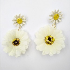 Newest Bridal Daisy Earring Women Flower Earring For Gift