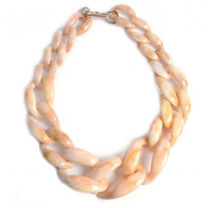 Hot Sale Handmade Jewelry Big Acrylic Chain Women Choker Statement Necklace