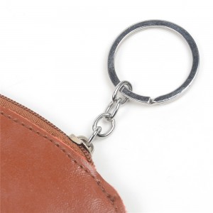 WENZHE Leather PU Coin Bag Cute Children Small Coin Wallet Purse Key Chain