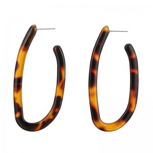 Wholesale Fashion Korea Style Jewelry U-shaped Acrylic Earrings
