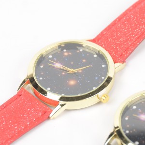 Latest Women Bright Star Galaxy Watch Unisex Men Wrist Watch Starry Sky Wrist Watch