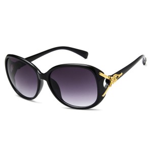 WENZHE Wholesale Fashion Fox Head UV Protection Retro Big Frame Sunshade Sunglasses