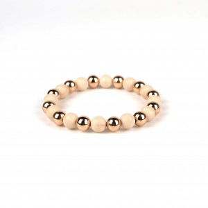 Wholesale Crystal Charm Bangle Bracelet Multilayer Bead Bracelet with Stone