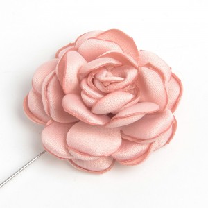 WENZHE DIY Beautiful Wedding Fabric Flower Brooch