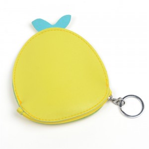 WENZHE Cute Cartoon Chick PU Animal Coin Purses