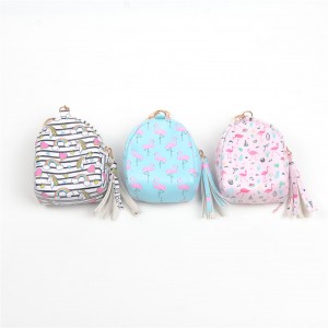 WENZHE Girls Wallet Bag Unicorn Coin Purse Pouch Mini Charm Keychain Bag