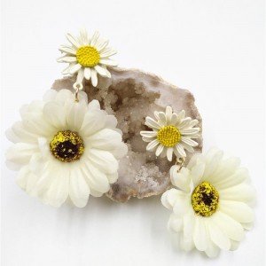 Newest Bridal Daisy Earring Women Flower Earring For Gift