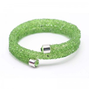 Popular Ladies Jewelry Bride Multilayer Crystal Bracelet