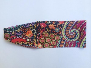 Yoga Running Headband – Wild Abandon Print – Workout Headband – Fitness Wide Nonslip Headband