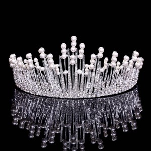 Fashion Wedding Rhinestone Crown,Rhinestone Pageant Wedding Tiara