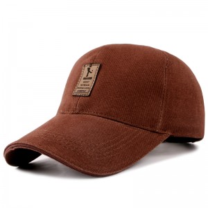 WENZHE Sport Solid Color Casual Cotton Golf Hats Baseball Caps for Men