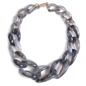 Hot Sale Handmade Jewelry Big Acrylic Chain Women Choker Statement Necklace