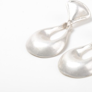 Wholesale Statement Teardrop Silver Plated Alloy Drop Earring