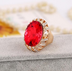Ruby modern gold jewelry set for wedding geometry bridal jewelry set