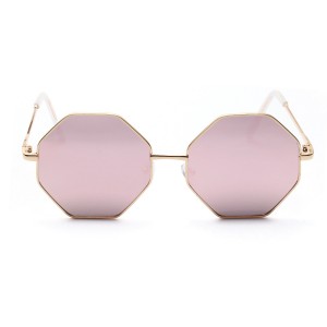 WENZHE New Cool Irregular Metal Sunglasses Frames Women Sunglasses